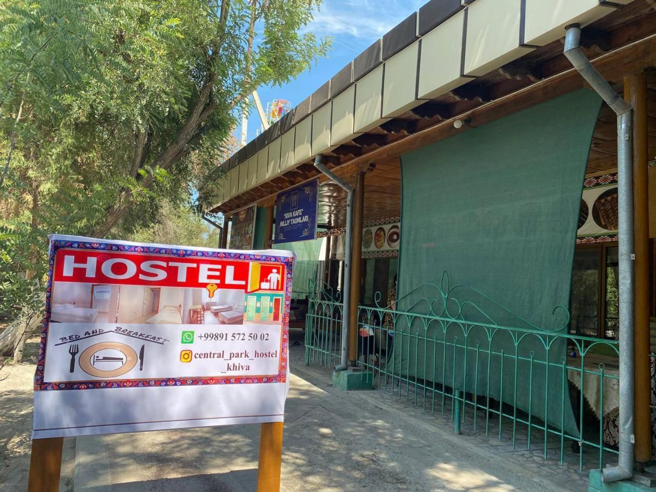 Central Park Hostel Khiva Ngoại thất bức ảnh