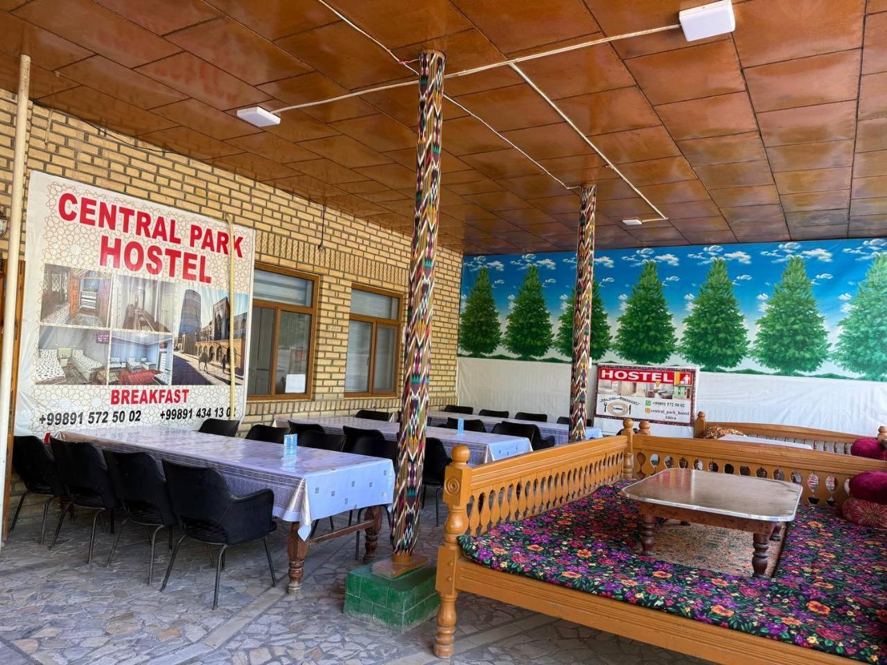 Central Park Hostel Khiva Ngoại thất bức ảnh